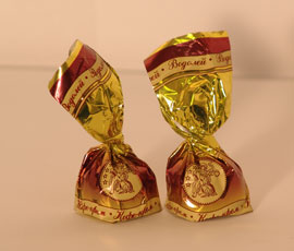 Увеличить картинку - Шоколадные конфеты `Кофе-крем` (412)